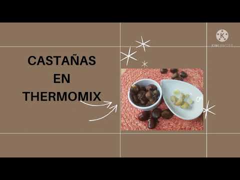 CASTAÑAS EN VAROMA🌰🌰// THERMOMIX 6 // RECETA DE OTOÑO