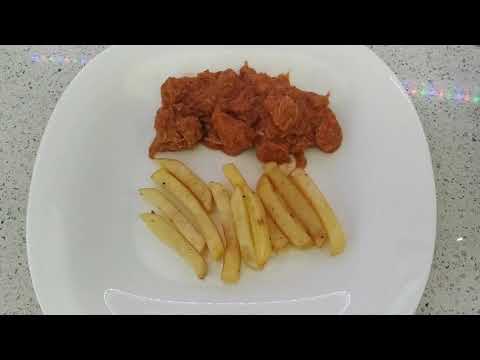 Cocinando carne con tomate en monsieur cuisine.