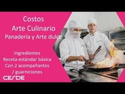 Costos receta estándar y con 2 acompañantes #costos #receta #pasoapaso