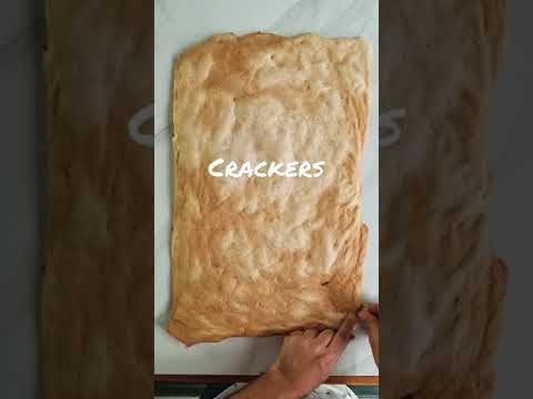 Crackers de Masa Madre #masamadre #receta #relax