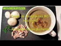 Crema de champiñones Monsieur Cuisine/tradicional