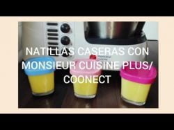 CREMOSAS NATILLAS CASERAS CON MONSIEUR CUISINE | Yo Misma Cocino