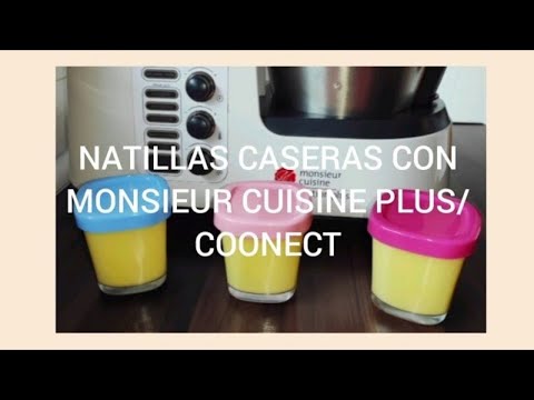 CREMOSAS NATILLAS CASERAS CON MONSIEUR CUISINE | Yo Misma Cocino