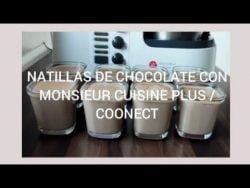 CREMOSAS NATILLAS DE CHOCOLATE CON MONSIEUR CUISINE | Yo Misma Cocino