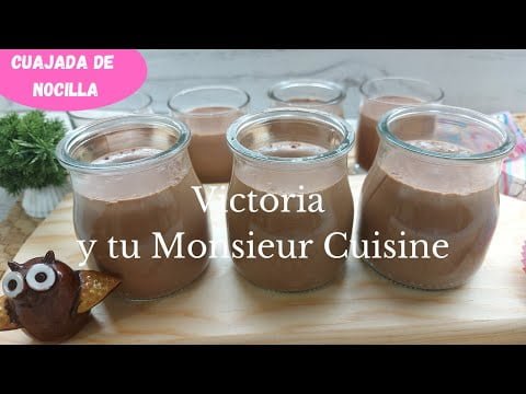 Cuajada de Nocilla, esta de ricaa!! En Monsieur Cuisine y Thermomix
