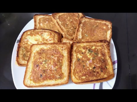 DESAYUNO SALUDABLE EN MINUTOS #RECETA FACIL TOSTADAS RELLENAS EN CASA.