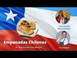 Empanadas Chilenas / Empanadas de Pino, deliciosas, caseras y al horno con Thermomix. Masa casera
