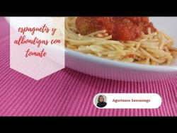 Espaguetis y albóndigas en salsa de tomate | Thermomix | Friend