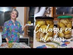 🌰 CASTAÑAS EN ALMIBAR 🌰 Conservas de otoño 🍁 con Thermomix® #TM6