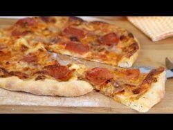 🍕Cómo hacer masa de PIZZA CASERA con Thermomix🍕 | Receta de pizza de pepperoni casera
