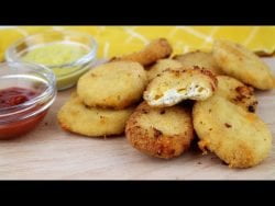 🍗🧀NUGGETS de pollo y CHEDDAR caseros con Thermomix🧀🍗 | Receta paso a paso