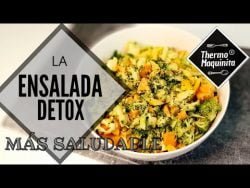 🥗 ENSALADA DETOX EN 1 MINUTO | RECETA THERMOMIX 🥗