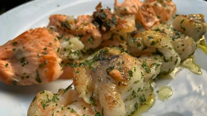 Ideas de brochetas griegas