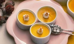 Mousse de calabaza con canela, receta de postre saludable