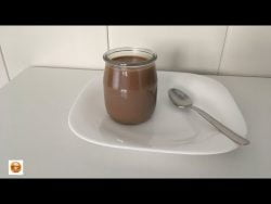 Natillas de chocolate en thermomix!! 😋😋
