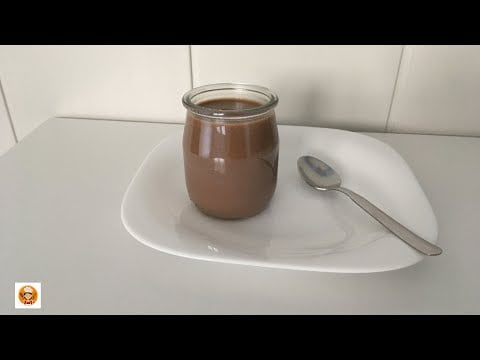 Natillas de chocolate en thermomix!! 😋😋