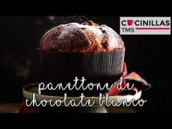 Panettone de Chocolate Blanco y Nueces | Recetas Thermomix