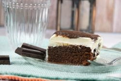 Pastel turco de chocolate