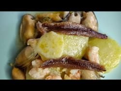 Patatas marineras, fácil y rico con Thermomix