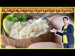 #receta de arroz con coco con leche de coco. receta 😍 💛🌴🌴🌴