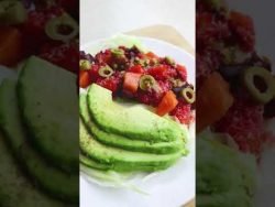 Receta: Ensalada de quinoa y palta | fácil y rápido 🍏 Manzana Verde Latam | #shorts #receta
