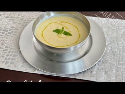 Receta fácil Sopa fría de puerro y manzana 🍏 con thermomix 💚 cookidoo receta con subtítulos