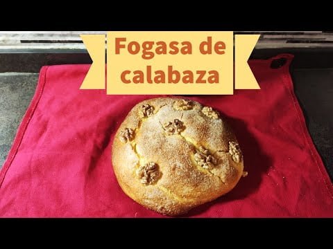 Receta FOGASA DE CALABAZA de TODOS LOS SANTOS con Thermomix
