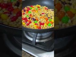 Receta para PALOMITAS ARCOÍRIS #popcorn #skittles #rainbow #receta