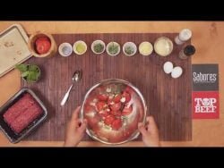 #Receta Pasta italiana con albóndigas de res