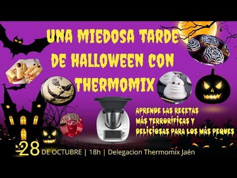 Receteas para halloween con Thermomix tm6