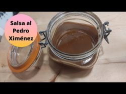 SALSA al PEDRO XIMÉNEZ con THERMOMIX