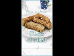#Shorts El mejor PAN de BANANO #Bananabread #bread #saludable #recetasaludable #receta #delicioso