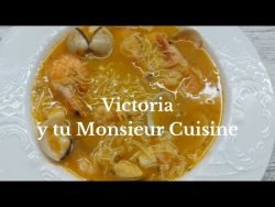 SOPA DE PESCADO muy ECONÓMICA y sencilla en Monsieur Cuisine y Thermomix