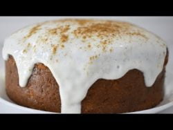 Tarta de zanahoria PROTEICA SIN AZÚCAR con Monsieur Cuisine Receta fitness