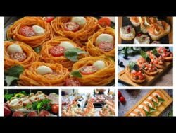 10 canapes faciles para feistas de ultima hora مملحات راقية #canapes #receta #facil #rapid#short