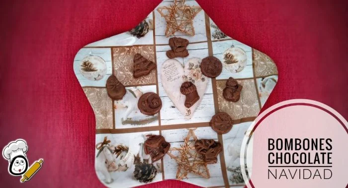 Bombones de Chocolate para Navidad en Themomix ®