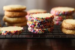 Derretir en la boca galletas de mantequilla