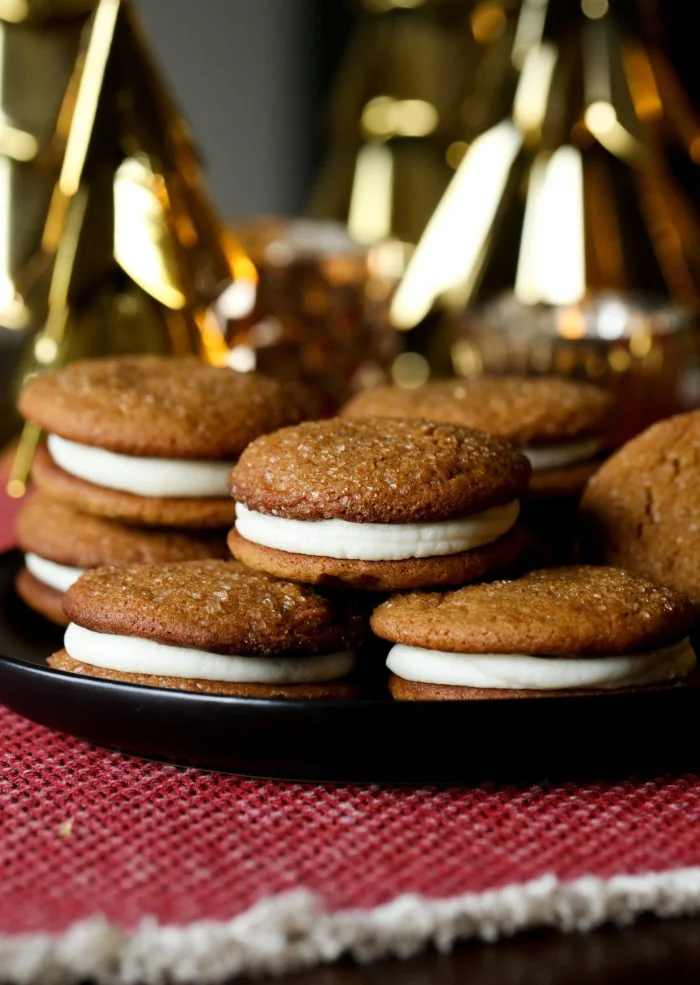 Galletas Sándwich De Pan De Jengibre – Galletas Y Tazas