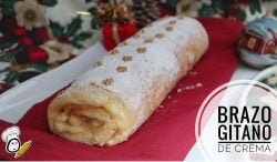 Brazo Gitano de Crema con Thermomix ®