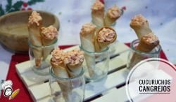 Cucurucho de Cangrejo – Receta Casera