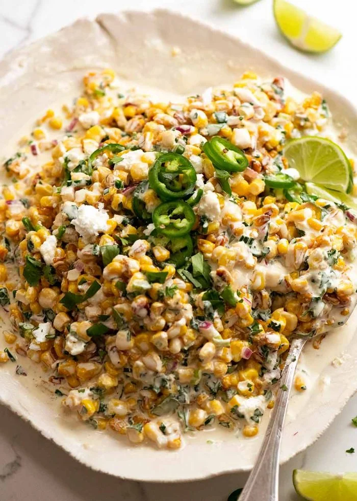 Ensalada Mexicana De Maíz |  RecetaTin Eats