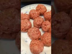 albondiga empanizada con Arrina de almendra #receta #shorts #viral #paratil