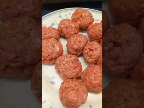 albondiga empanizada con Arrina de almendra #receta #shorts #viral #paratil