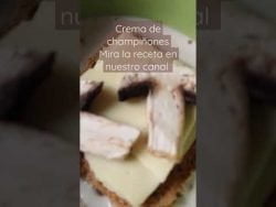 B-roll Crema de champiñones | El Recetario de 5 ⭐ #shorts #broll #receta