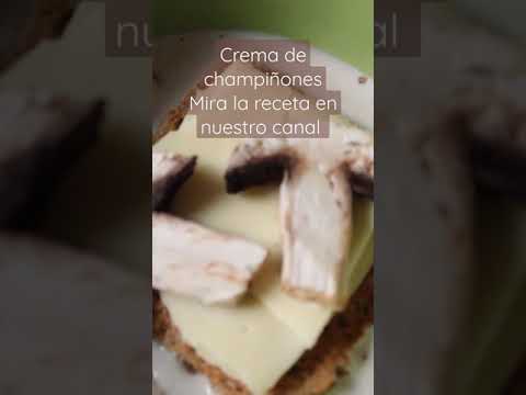 B-roll Crema de champiñones | El Recetario de 5 ⭐ #shorts #broll #receta