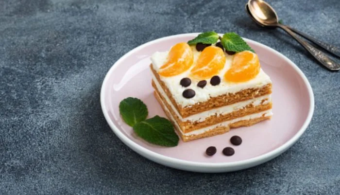 Bizcocho de mandarina al estilo del Chef Bosquet, receta de postre saludable