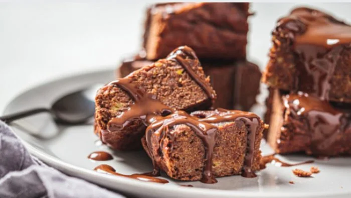 Brownie sin horno, receta de postre saludable, rápido y fácil de preparar