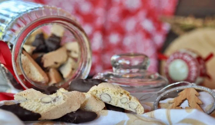 Cantucci con chocolate