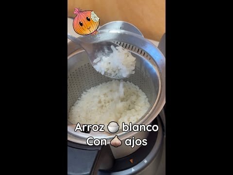 Como hacer arroz blanco con ajo con Taurus Mycook Touch || #short