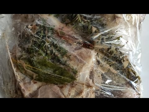 Cordero asado, fácil y rico con Thermomix